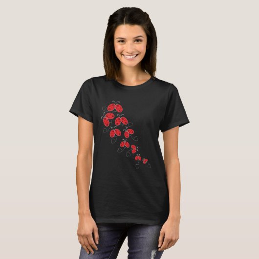 Ladybug Entomologist Insect Catcher Bug Collecting T-shirt (Voorkant volledig)