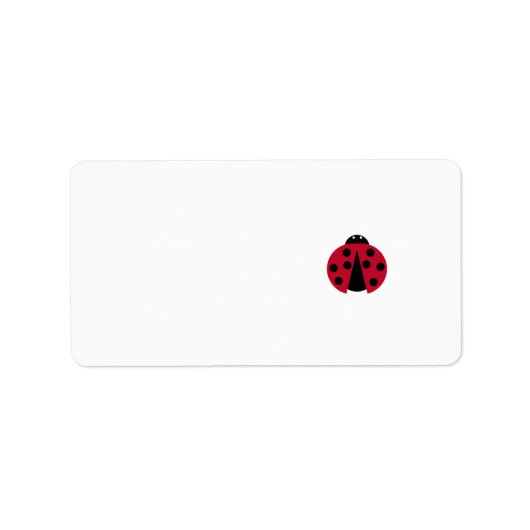 Ladybug Etiket (Voorkant)