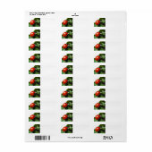 Ladybug Etiket (Full Sheet)