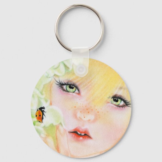 Ladybug Fairy Sleutelhanger (Voorkant)