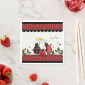 Ladybug Family Stroll Servet (Insitu)