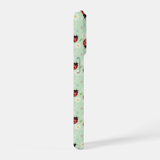 Ladybug Flower Pattern Phone Case (Côté droit)