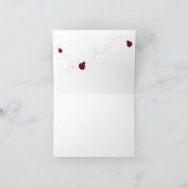 Ladybug Folding Merci Cartes (Intérieur)