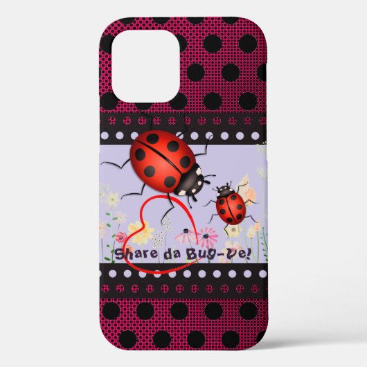 Ladybug Fortune Hoesje-Mate iPhone Case (Achterkant)