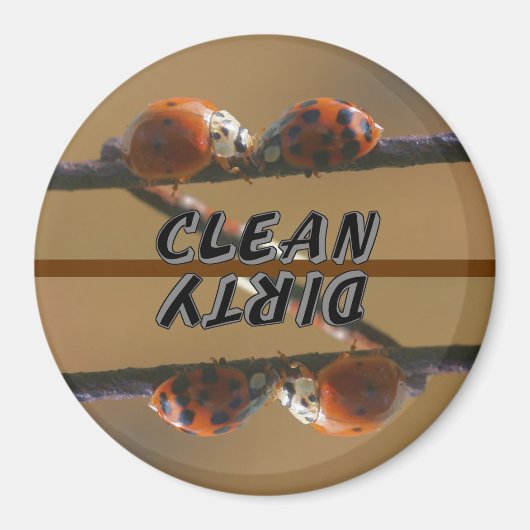 Ladybug Friends Animal Dishwasher Magneet (Voorkant)