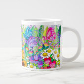 Ladybug Garden Butterflies Extra Grote Beker (Rechts)