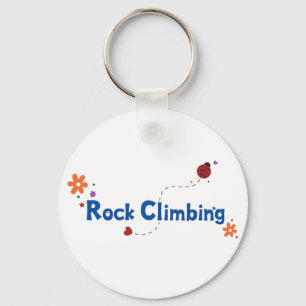 Ladybug Garden Rock-klimmen Sleutelhanger