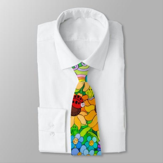 Ladybug Garden Stropdas (Gebonden)