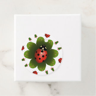 Ladybug Gift Label
