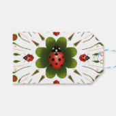 Ladybug Gift Label Cadeaulabel (Voorkant (Horizontaal))