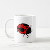Ladybug glimlachen - koffiemok (Links)