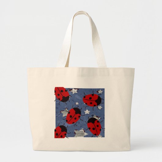 LADYBUG GROTE TOTE BAG (Voorkant)