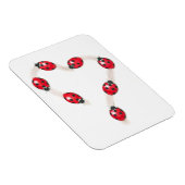 Ladybug Heart Flexi Magnet Magneet (Rechterzijde)
