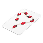 Ladybug Heart Flexi Magnet Magneet (Linkerzijde)