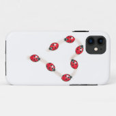 Ladybug Heart iPhone 5 Hoesje (Achterkant (horizontaal))
