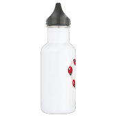 Ladybug Heart Liberty Bottle Waterfles (Links)