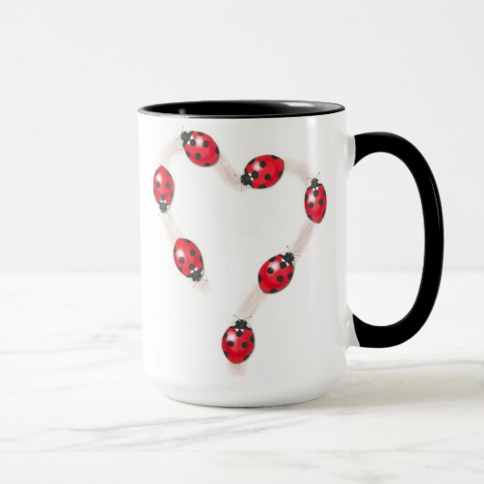Ladybug Heart Mok (Rechts)