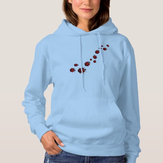 Ladybug Hoodie Ladybug Shirten Sweatshirts (Voorkant)