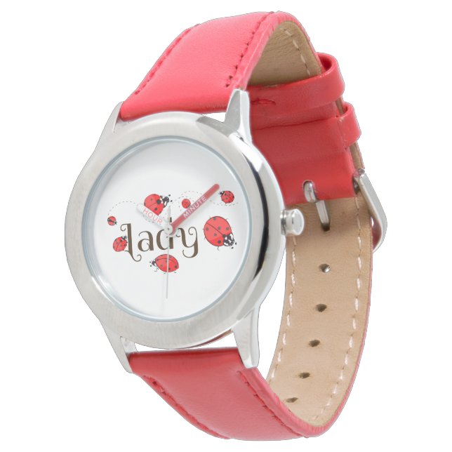 Ladybug Horloge (Gekanteld)
