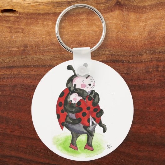 Ladybug hug sleutelhanger (Voorkant)