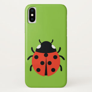 Ladybug Illustratie iPhone X Hoesje