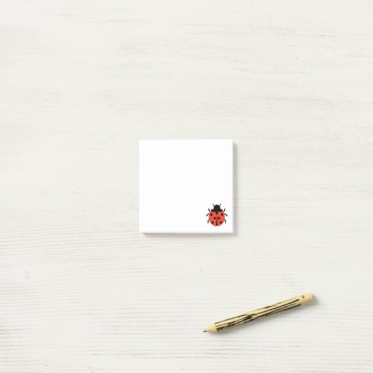 Ladybug Illustratie Post-it® Notes (Op bureau)