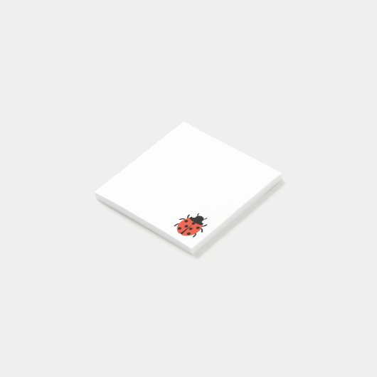 Ladybug Illustratie Post-it® Notes (Schuin)