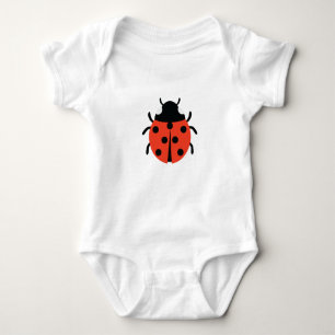 Ladybug Illustratie Romper