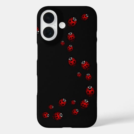 Ladybug iPhone Case Lady Bird iPhone 4 Case Gifts (Achterkant)