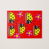 Ladybug Jigzaag Puzzle Legpuzzel (Horizontaal)