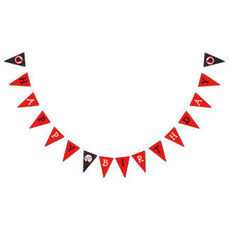 Ladybug Joyeux Anniversaire Bannière du drapeau de