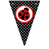 Ladybug Joyeux Anniversaire Bannière du drapeau de (Premier drapeau)