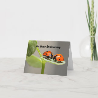 Ladybug Jubileum Wenskaart Kaart