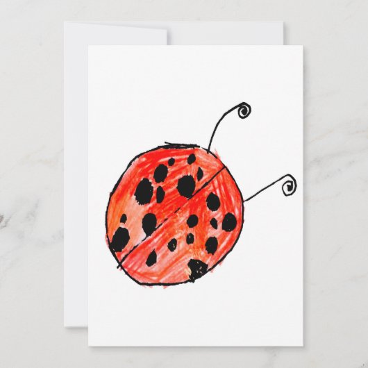 Ladybug Kaart (Voorkant)