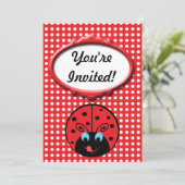 Ladybug Kaart (Staand voorkant)