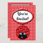 Ladybug Kaart (Voorkant / Achterkant)