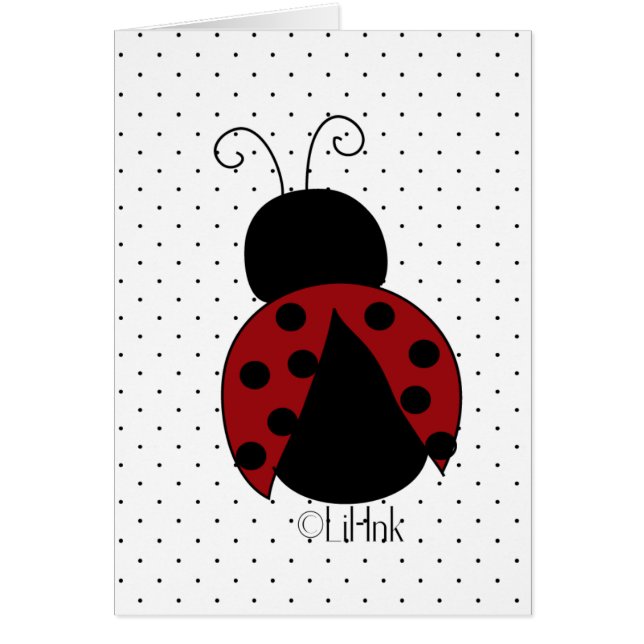 Ladybug-kaart (Voorkant)