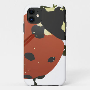 LadyBug Kantoor Home personaliseer de bestemming iPhone 11 Hoesje