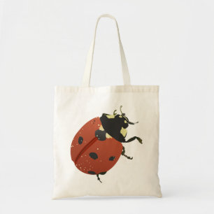 LadyBug Kantoor Home personaliseer de bestemming Tote Bag