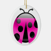 LadyBug Keramisch Ornament (Rechts)