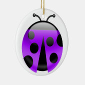 LadyBug Keramisch Ornament (Rechts)