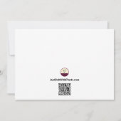 Ladybug Kerst Kaart (Achterkant)