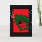 Ladybug Kerst Kaart (Voorkant)