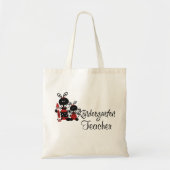 Ladybug Kindergarten Canvas tas leraar (Voorkant)