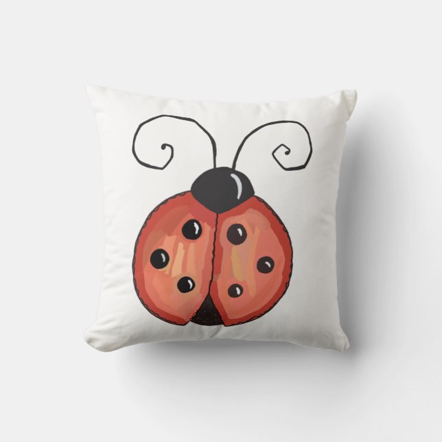Ladybug Kussen (Voorkant)