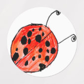 Ladybug Labels (Design 2)