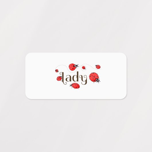 Ladybug Labels (Design 2)