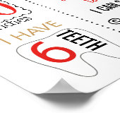 Ladybug Lady bug Birthday Party board Poster (Hoek)