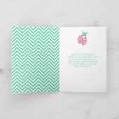 Ladybug Ladybird Birthday Party  Kaart (Binnen)