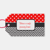 Ladybug Ladybird Gift Label Cadeaulabel (Achterkant Horizontaal)